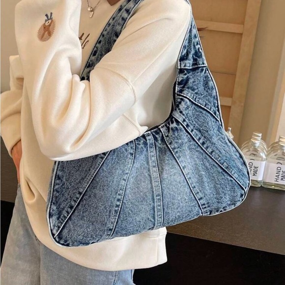 Ladies denim purse - Picture 5 of 8
